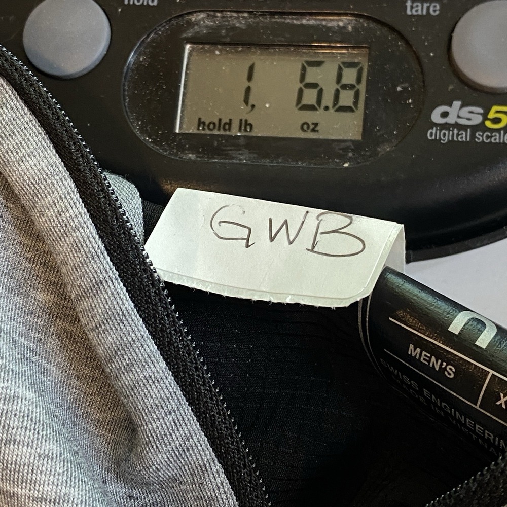 OC Run On Clouds Zipped‎ Hooded Running Jacket Mens XL Gray Sporty Performance - Picture 16 of 16